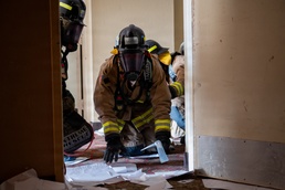 Tinker Firefighters Train for the Fight Inside the Fire
