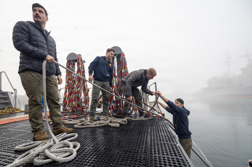 Code 760 Divers Salvage Operation
