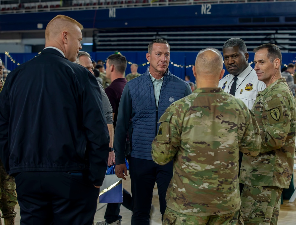 Holiday Luncheon Held at the D.C. Armory