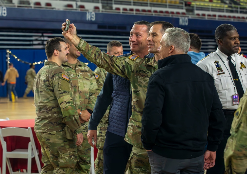 Holiday Luncheon Held at the D.C. Armory
