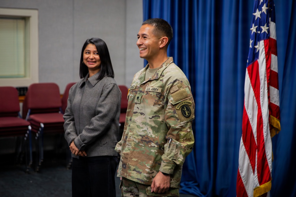 Staff Sgt. Hernandez Promotion Ceremony
