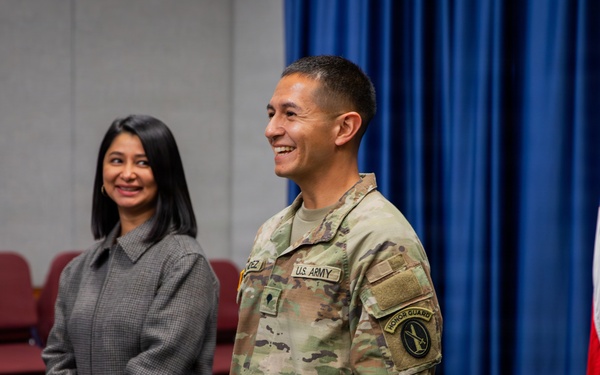 Staff Sgt. Hernandez Promotion Ceremony