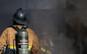 Tinker Firefighters Train for the Fight Inside the Fire