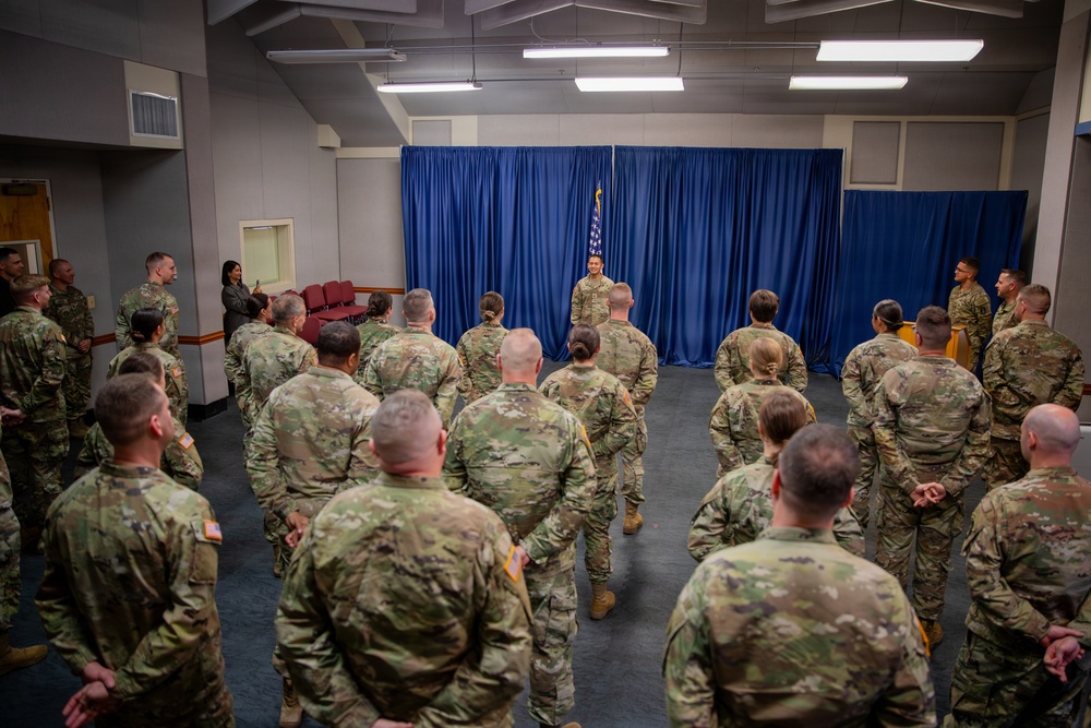 Staff Sgt. Hernandez Promotion Ceremony