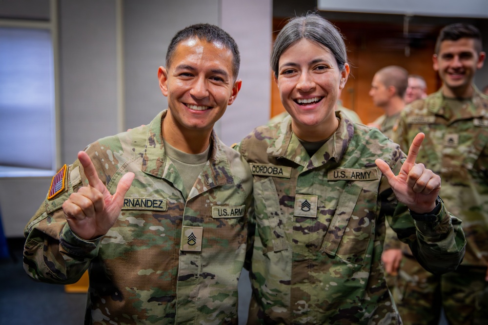 Staff Sgt. Hernandez Promotion Ceremony