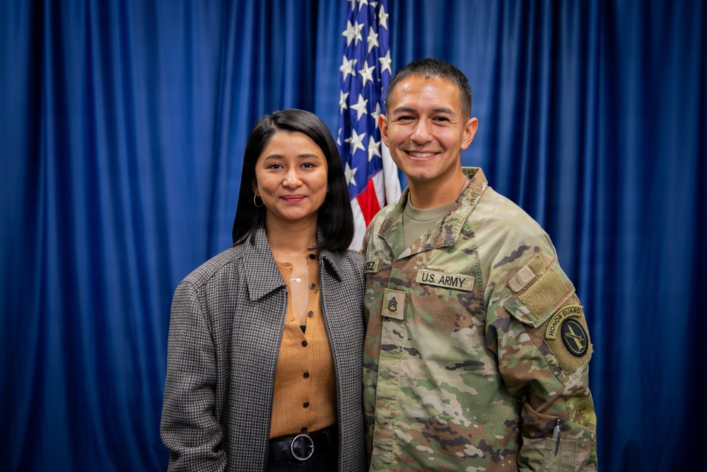 Staff Sgt. Hernandez Promotion Ceremony