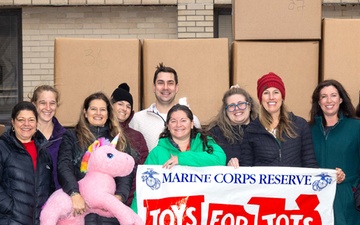 NUWC Division Newport sets command Toys for Tots donation record