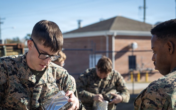 U.S. Marine Corps Satellite Transmissions System Operators Test-Out on Various Satellite Communication Systems