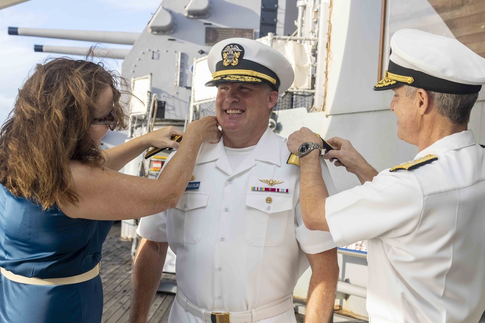 Navy Region Hawaii Commander Promoted to Two-Star Flag Officer