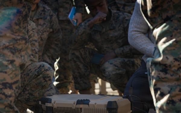 U.S. Marine Corps Satellite Transmissions System Operators Test-Out on Various Satellite Communication Systems