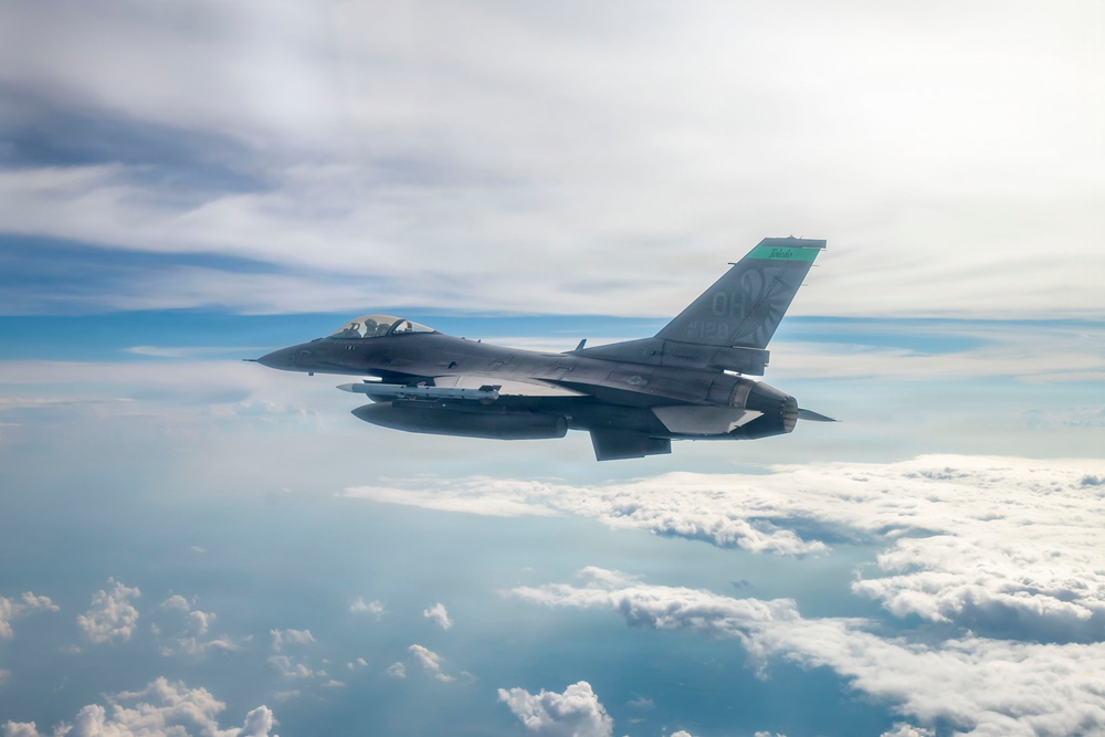 180FW Conducts Training Flight