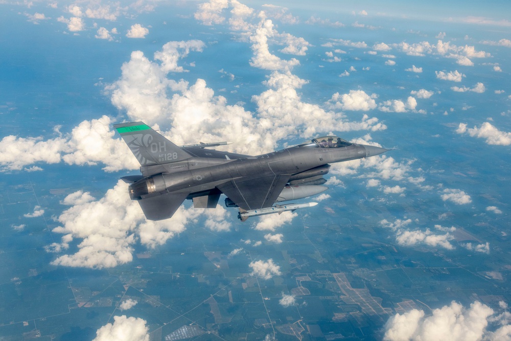 180FW Conducts Training Flight