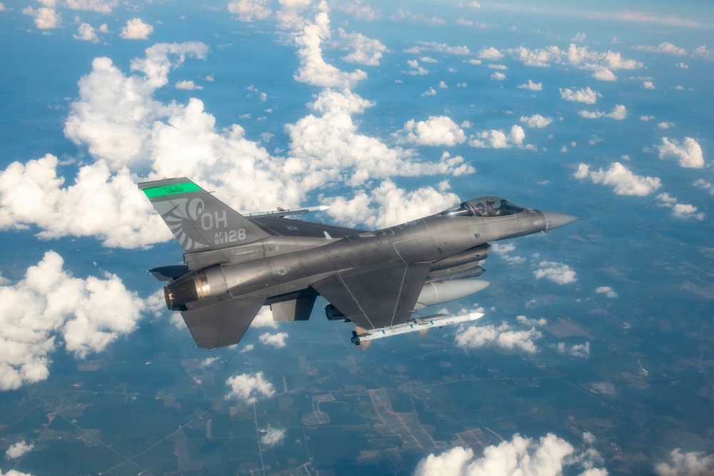 180FW Conducts Training Flight