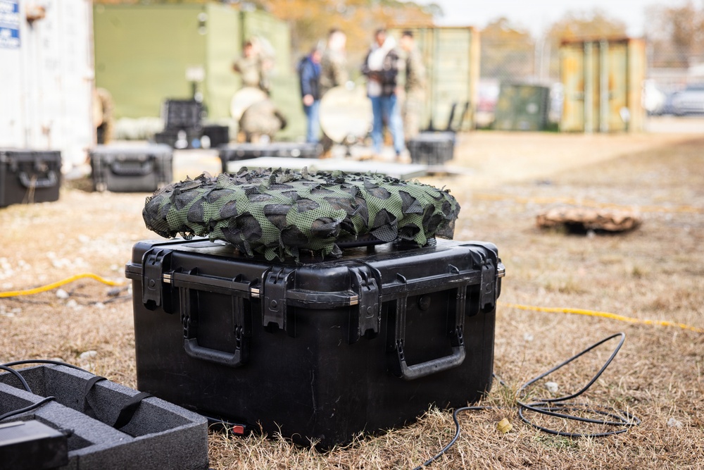 U.S. Marine Corps Satellite Transmissions System Operators Test-Out on Various Satellite Communication Systems