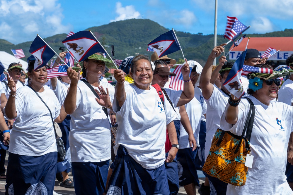 Pago Pago celebrates American Samoa Flag Day