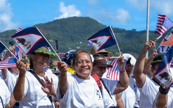 Pago Pago celebrates American Samoa Flag Day