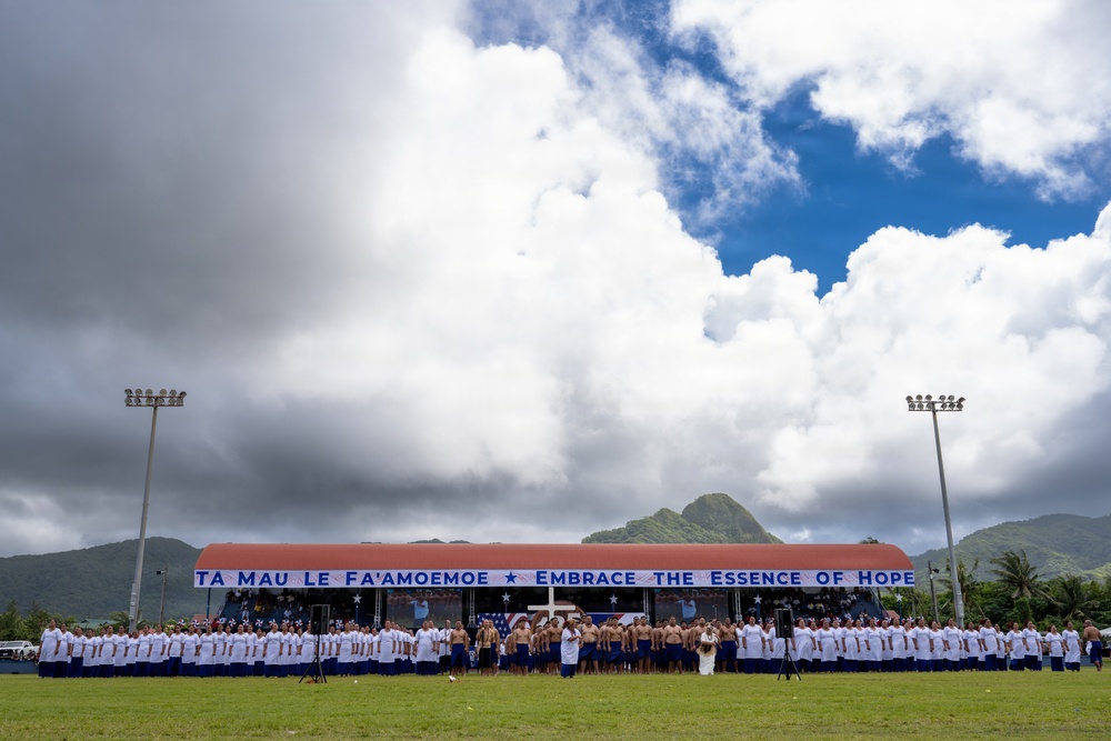 Pago Pago celebrates American Samoa Flag Day