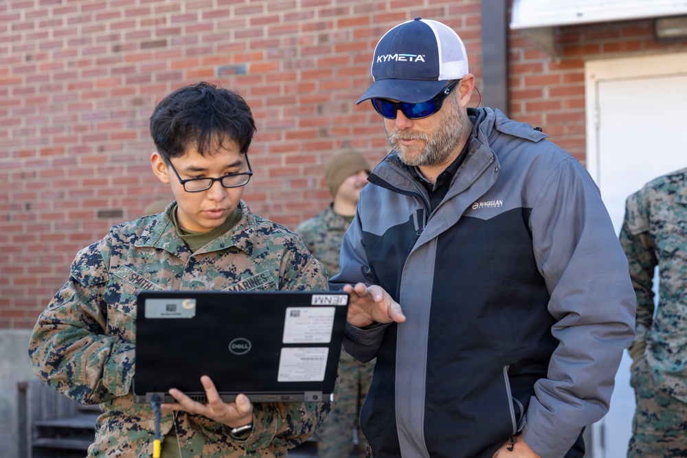 II Marine Expeditionary Force Satellite Transmissions System Operators Test-Out on Various Satellite Communication Systems