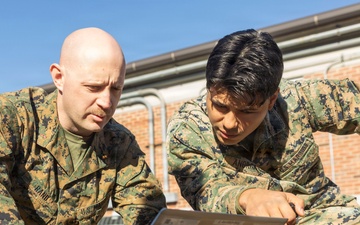 II Marine Expeditionary Force Satellite Transmissions System Operators Test-Out on Various Satellite Communication Systems