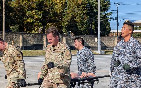 Allied Partnership Strengthened During 4th Port Dawg Rodeo at Yokota