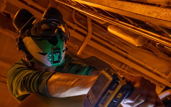 Abraham Lincoln conducts routine operations