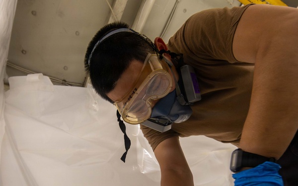 Abraham Lincoln conducts routine operations