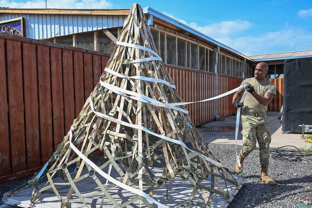 449th AEG Airmen prepare for Christmas at Camp Lemonnier