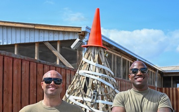 449th AEG Airmen prepare for Christmas at Camp Lemonnier