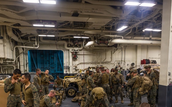 31st MEU | TRAP conducts call away drills