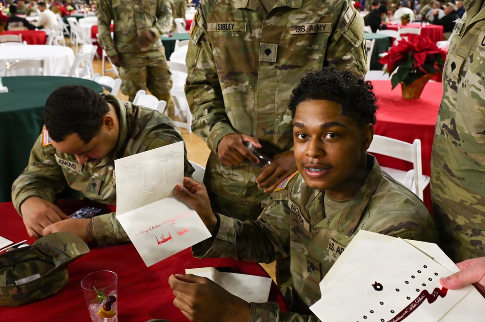 Guardsmen gather at D.C. Armory for holiday celebration