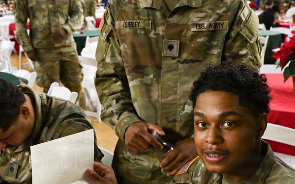 Guardsmen gather at D.C. Armory for holiday celebration