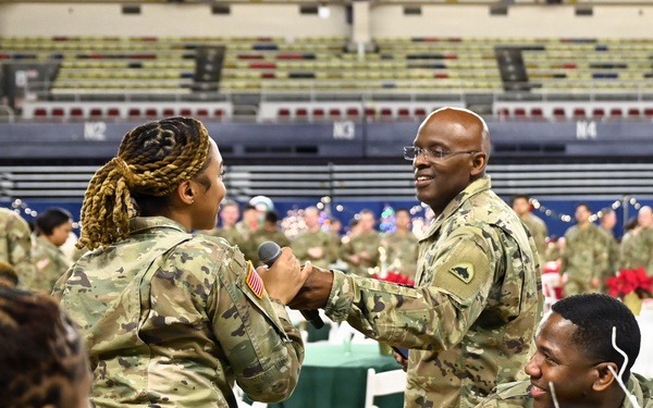 Guardsmen gather at D.C. Armory for holiday celebration
