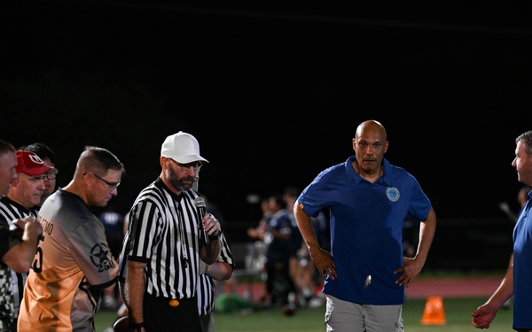 Army vs. Navy Flag Football Game at Guantanamo Bay, Cuba