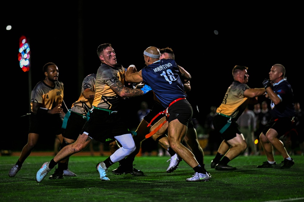 Army vs. Navy Flag Football Game at Guantanamo Bay, Cuba