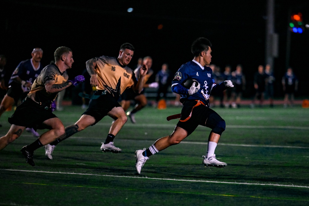 Army vs. Navy Flag Football Game at Guantanamo Bay, Cuba