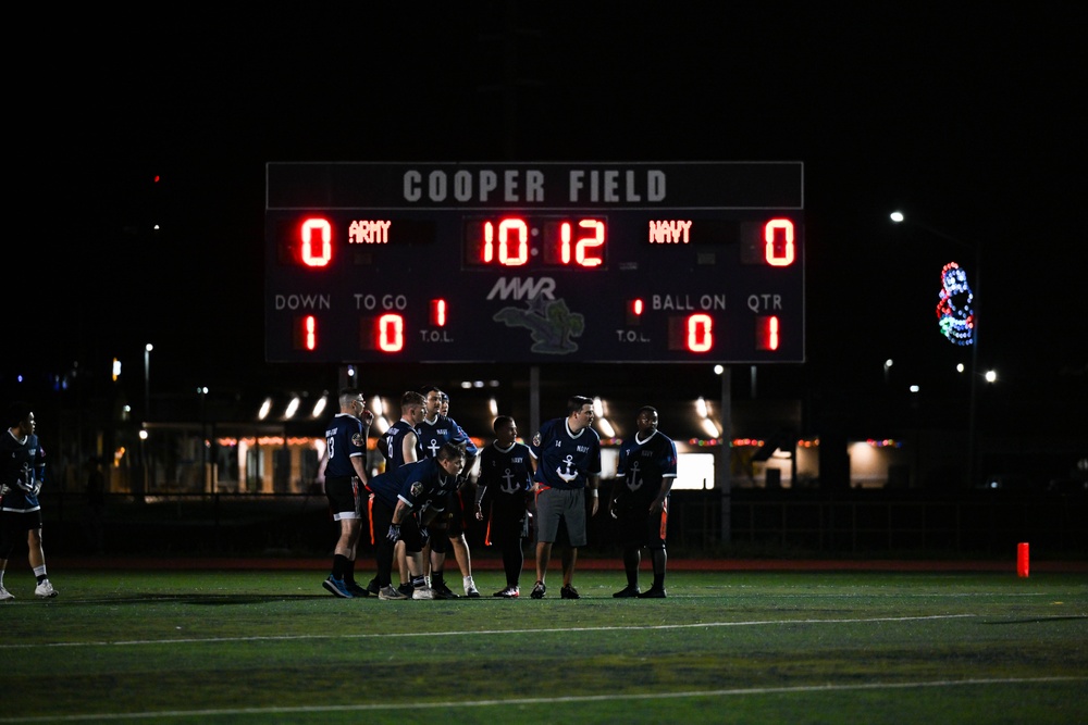 Army vs. Navy Flag Football Game at Guantanamo Bay, Cuba