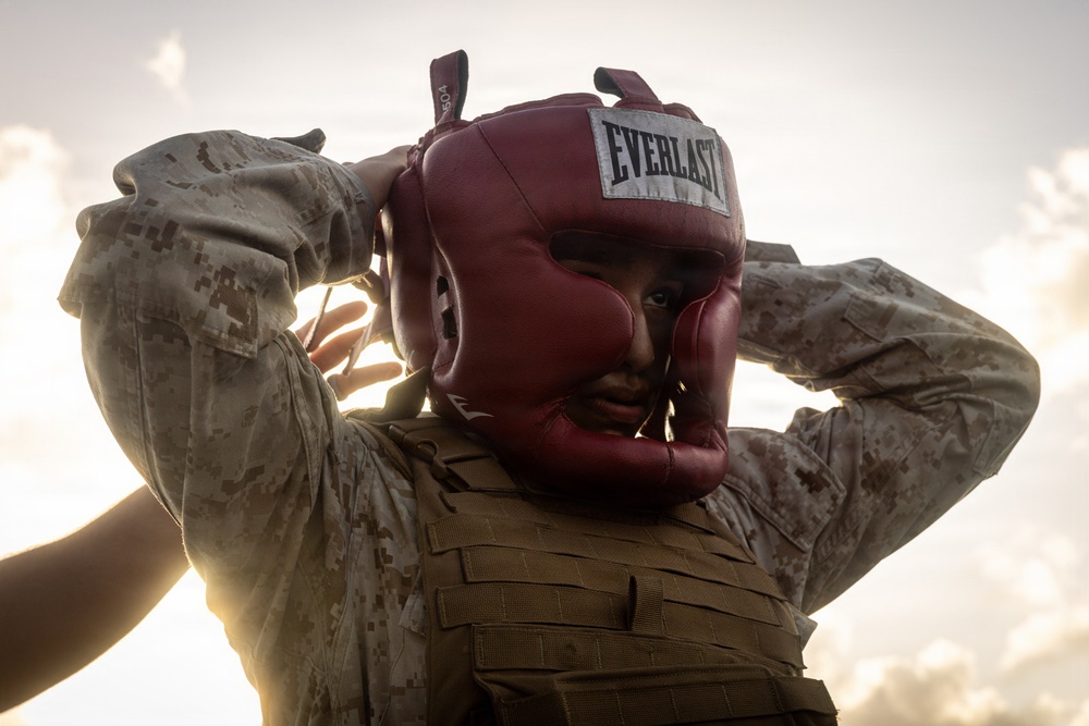 22nd MEU(SOC) | Marines Conduct MCMAP Aboard USS Fort Lauderdale