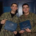 USS Ronald Reagan Frocks New 1st and 2nd Class Petty Officers