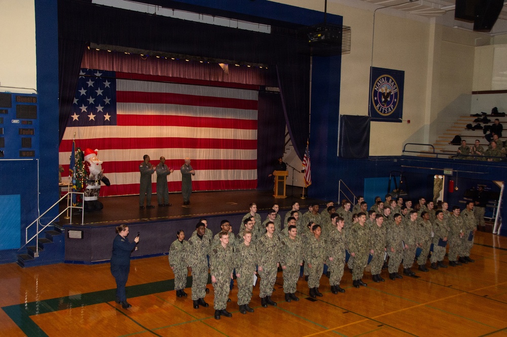 USS Ronald Reagan Frocks New 1st and 2nd Class Petty Officers