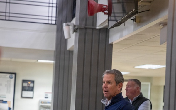 Georgia Officials Thank National Guard Members for Holiday Service