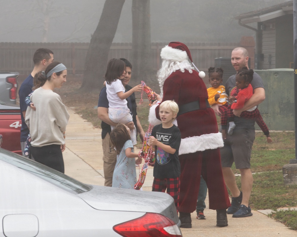 NAS Pensacola MWR, Fire Department Spread Holiday Cheer