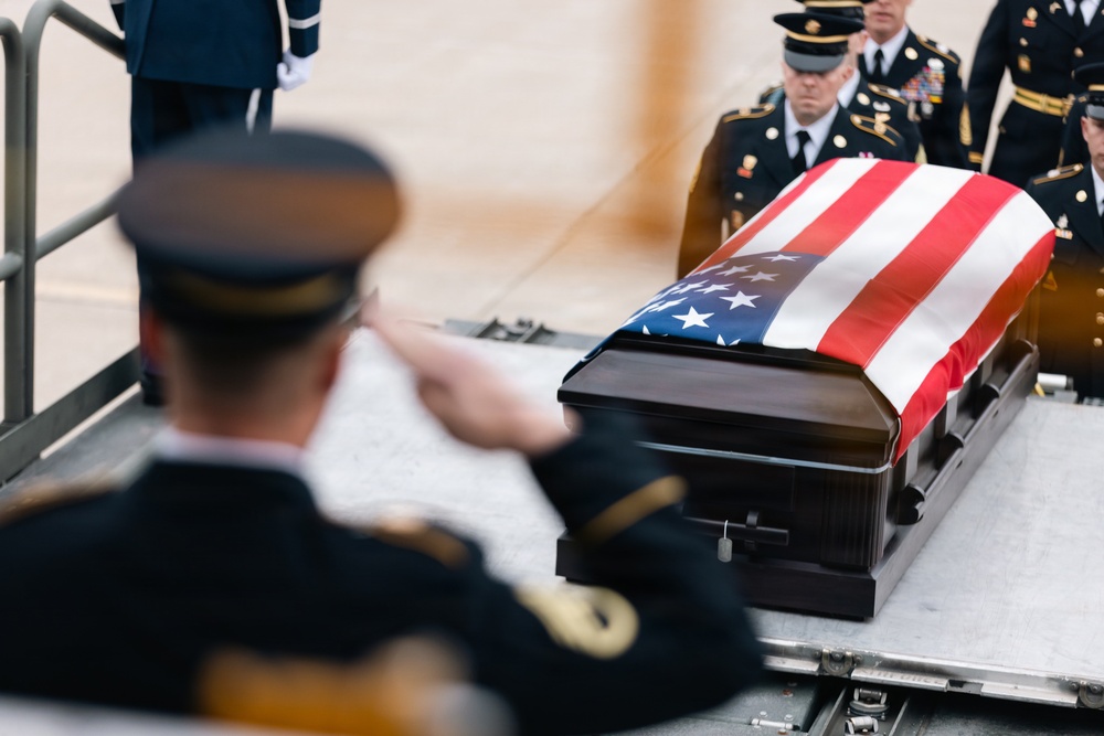 Honorable transfer of two Fallen Iowa Guard Soldiers in Des Moines