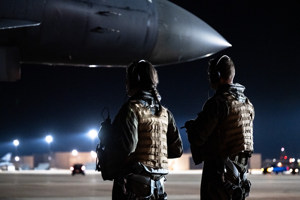 Dyess B-1s conduct Bomber Attack Demo