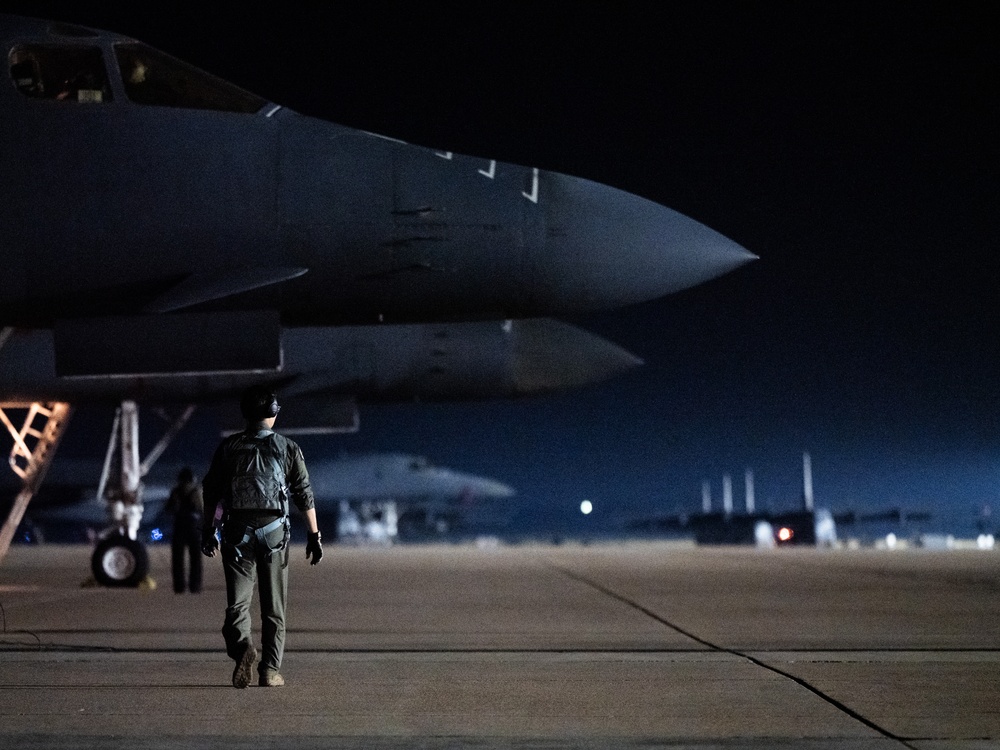 Dyess B-1s conduct Bomber Attack Demo