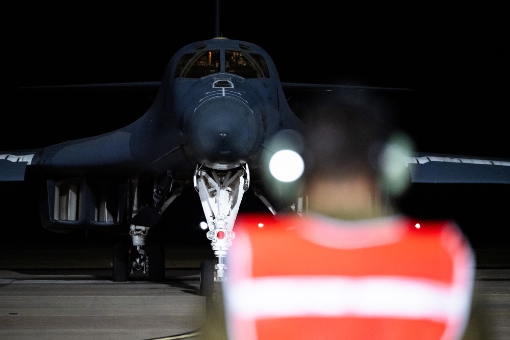 Dyess B-1s conduct Bomber Attack Demo