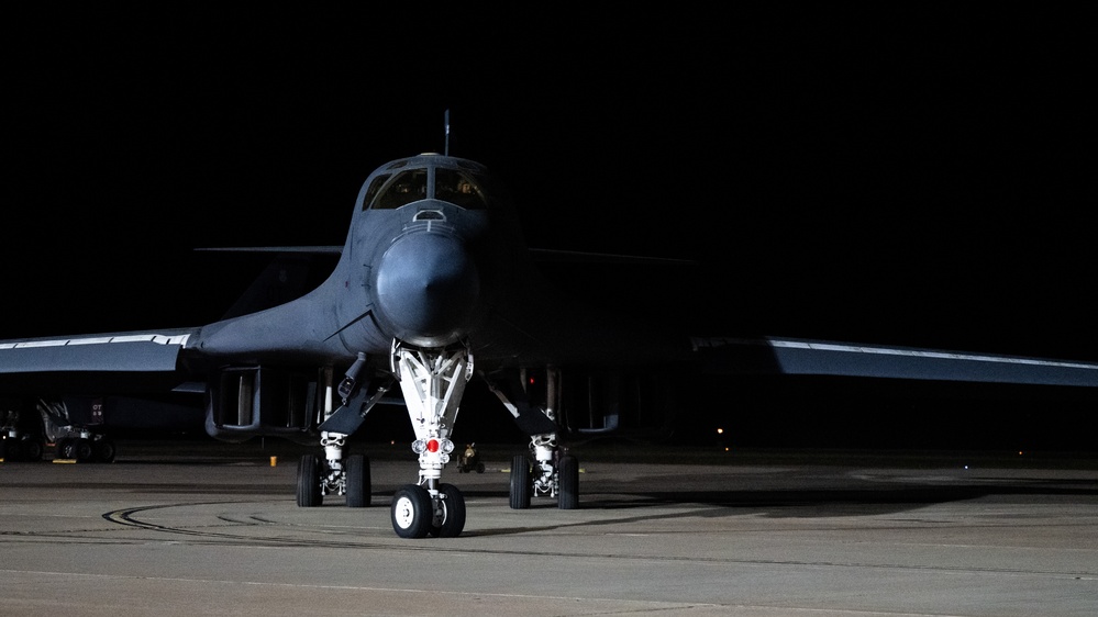 Dyess B-1s conduct Bomber Attack Demo