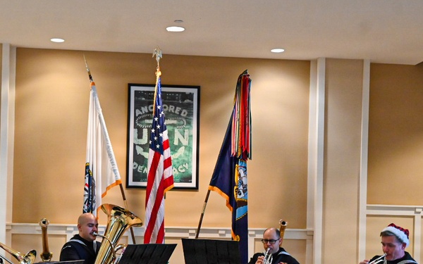 Navy Band Great Lakes Sailors Carol at Recruit Training Command