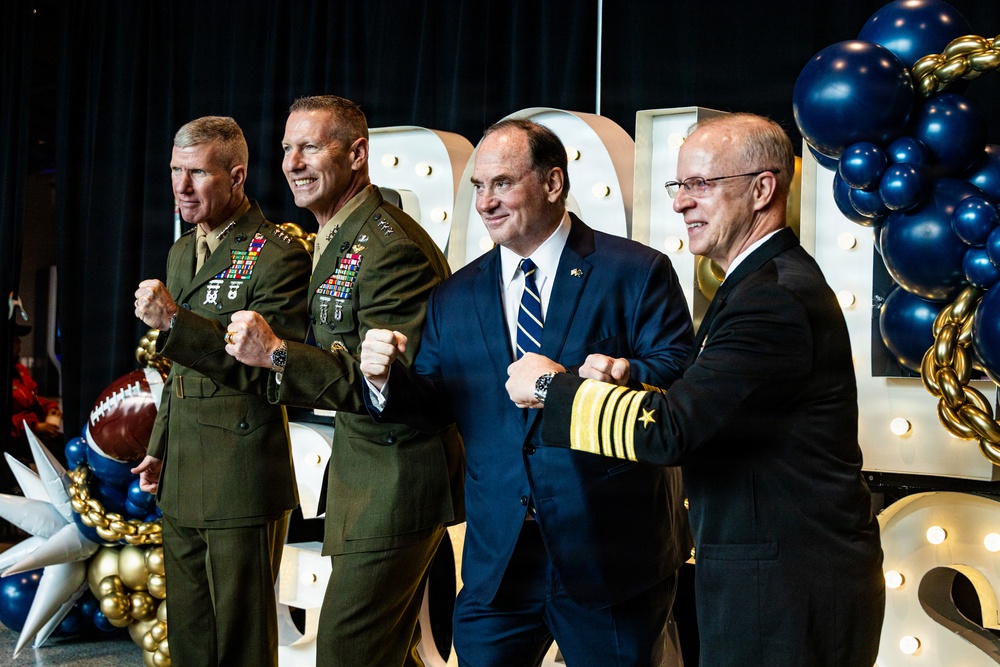 The Commandant, Gen. Eric M. Smith attends the 2025 Army Navy Football Game