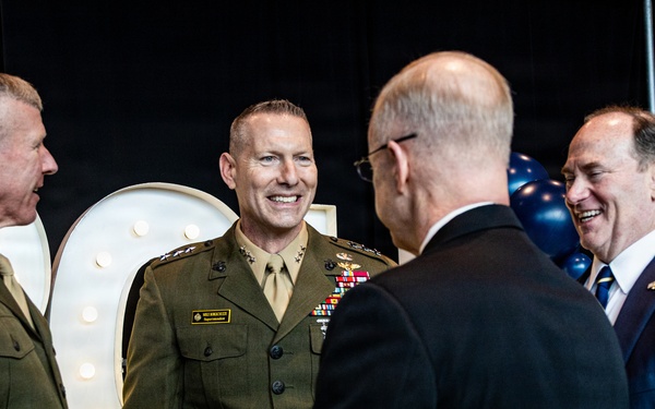 The Commandant, Gen. Eric M. Smith attends the 2025 Army Navy Football Game