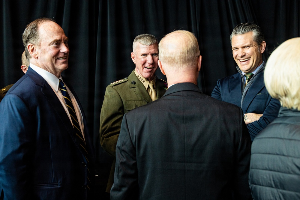 The Commandant, Gen. Eric M. Smith attends the 2025 Army Navy Football Game